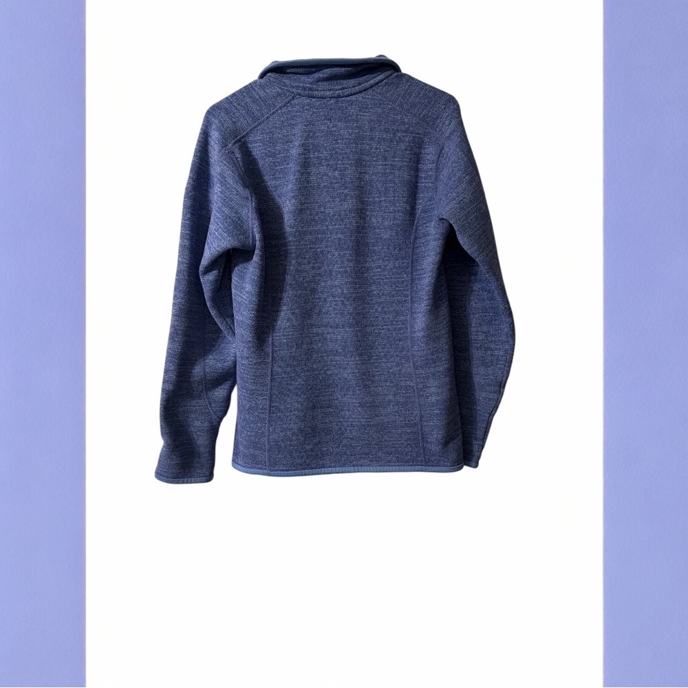 Patagonia Better Sweater Full Zip Jacket Women’s Medium Blue Fleece - Picture 2 of 5